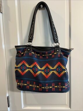 Montana West Southwestern Pattern Tote